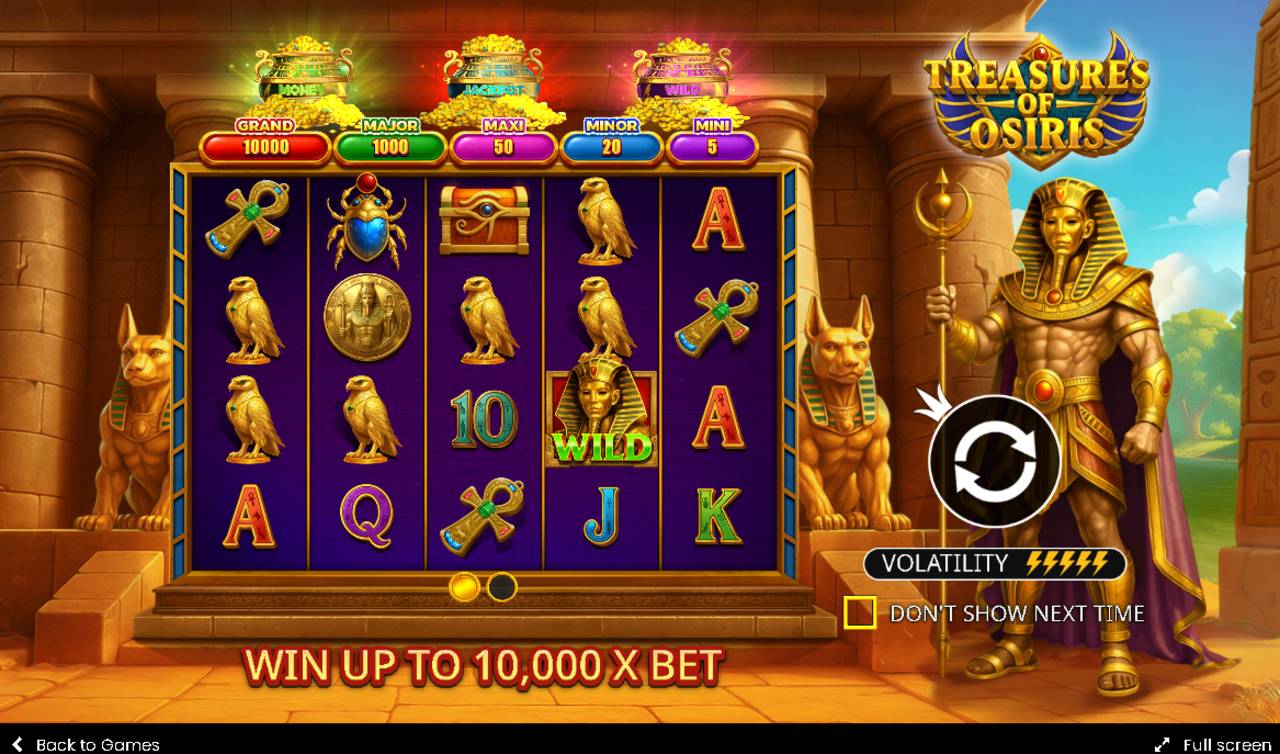 Treasures Of Osiris (Pragmatic Play) Image 1
